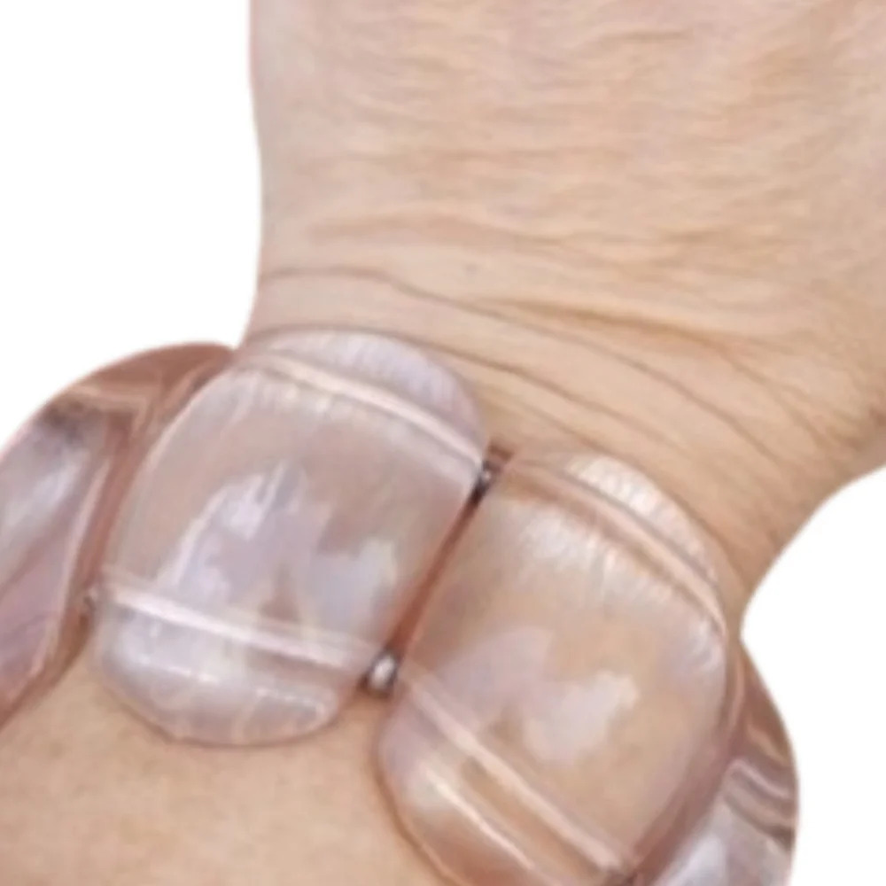 Vintage‎ baby pink stretch bracelet